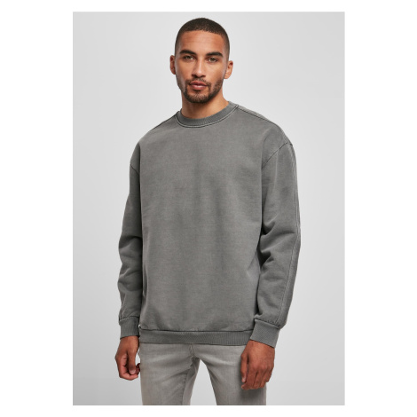 Dark Shadow Heavy Terry Garment Dye Crew Urban Classics