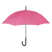 PERLETTI Time, Dámsky palicový dáždnik Fluo / ružový, 26297