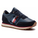 Sneakersy TOMMY HILFIGER - Sequins Retro Runner FW0FW03703 Midnight 403