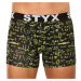 6PACK pánske boxerky Styx long športová guma viacfarebné (6U12697124)