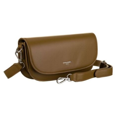 DAVID JONES KHAKI MALÁ CROSSBODY KABELKA CH21012 KHAKI