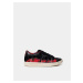 Desigual čierno-červené tenisky Shoes Cosmic Tartan