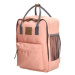 Beagles Ružový  mini mestský batoh „Bagmaster“ 12L