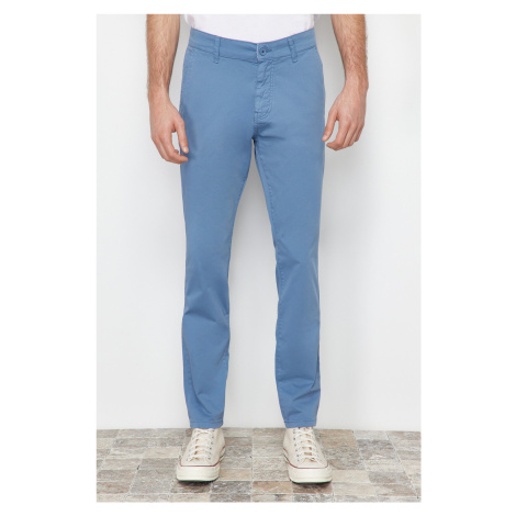 Trendyol Light Blue Slim Fit Chino Trousers