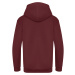 Just Hoods Detská Mikina s kapucňou JH201J Burgundy