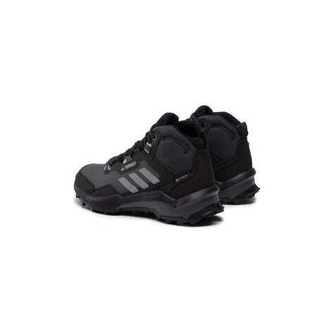 Adidas Trekingová obuv Terrex Ax4 Mid Gtx GORE-TEX FZ3149 Čierna