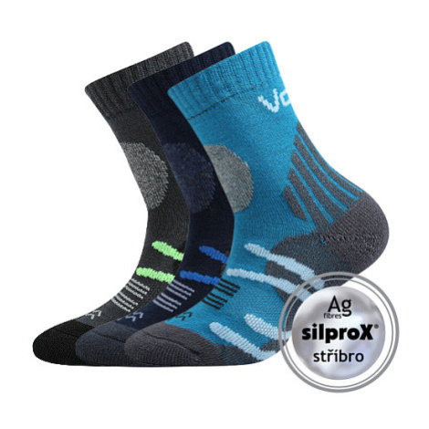 Voxx Horalik Detské outdoorové ponožky - 3 páry BM000000645200101749 mix B - chlapec