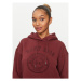 Gant Mikina Rel Tonal Graphic Hoodie 4200722 Bordová Relaxed Fit