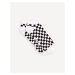 Čierno-biele pánske kockované ponožky Celio