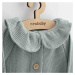 Dojčenský kabátik na gombíky New Baby Luxury clothing Laura sivý 74 , 20C54979