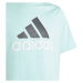 adidas BL 2 TEE Juniorské tričko, svetlomodrá, veľkosť