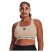 Under Armour Project Rock Crsbck Bra Tg Orange