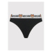 MOSCHINO Underwear & Swim Súprava 2 kusov brazílskych nohavičiek 4711 9003 Čierna