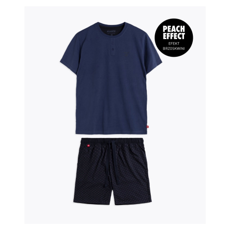 Men's pyjamas ATLANTIC - navy blue