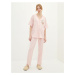 LC Waikiki Women's V-Neck Printed Cotton Pajamas Set