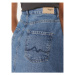 Pepe Jeans Džínsová sukňa Mini Skirt Hw PL901124MN9 Modrá Regular Fit