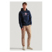 MIKINA GANT REG ARCHIVE SHIELD HOODIE EVENING BLUE