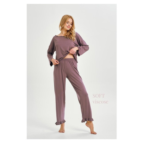 Taro Zoya 3439 long/rZ25/26 dámske pyžamo