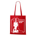 Plátená taška s potlačou Border kólie - skvelý darček pre milovníkov psov