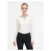 Cream women's blouse with long sleeves ORSAY - Ladies