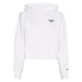 Tommy Jeans Mikina - TJW BXY CROP TAPING HOODIE biela