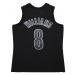 Mitchell & Ness NBA Swingman Brooklyn Nets Deron Williams M Pánske tričko SMJY6513-BNE12DWMBLCK