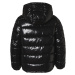 UNITED COLORS OF BENETTON Zimná bunda  krémová / čierna