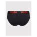Hugo Klasické nohavičky Sporty Logo 50469643 Čierna