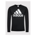 Adidas Mikina Essentials Big Logo GK9076 Čierna Regular Fit