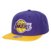 Mitchell & Ness NBA Los Angeles Lakers NBA Team 2 Tone2.0 Snapback NBA Lakers Cap HHSS3264-LALYY