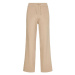 Tommy Hilfiger Nohavice - SOFT RIB WIDE LEG PANT béžové