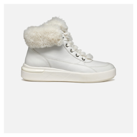 White women&#039;s sneakers Geox Dalyla - Women&#039;s