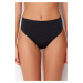 Trendyol Black High Waist Hipster Bikini Bottom