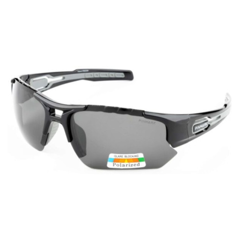 Finmark FNKX2304 Športové slnečné okuliare s polarizačnými sklami, čierna, veľkosť