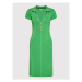 Guess Každodenné šaty W2YK10 Z2XY0 Zelená Slim Fit