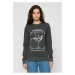 Women's Charcoal F-Word Crewneck