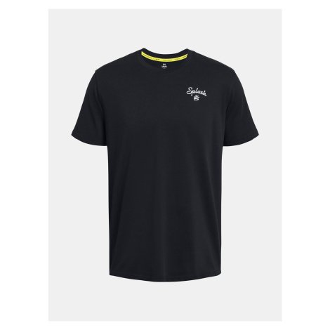 Tričko Under Armour Curry Emb Splash Tee-BLK