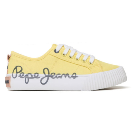 Pepe Jeans Tenisky Ottis Log G PGS30577 Žltá