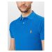 Polo Ralph Lauren Tričko  modrá / oranžová