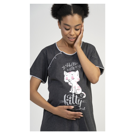 Dámska nočná košeľa materská Little cat