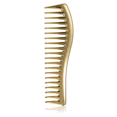 Janeke Gold Line Wavy Comb for Gel Application hrebeň na vlasy na nanášanie gélových produktov 1
