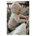 Čiapka pre bábätká That's mine 20235 béžová farba biela, z tenkej pleteniny, bavlnená, CANNA