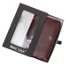 Peňaženka Semiline RFID P8262-2 Maroon 10 cm x 16 cm x 2 cm