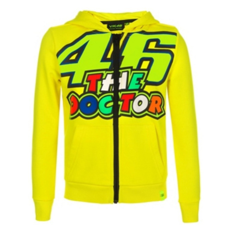 Valentino Rossi detská mikina s kapucňou yellow Classic The Doctor 2019
