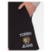 Tommy Jeans Športové kraťasy Luxe DM0DM16424 Čierna Regular Fit