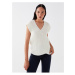 LC Waikiki Women's V-Neck Plain Knitwear Sweater