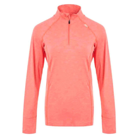 Dámská mikina Endurance Core X1 Elite Melange Midlayer Coral