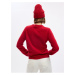 Červený dámsky basic sveter GAP