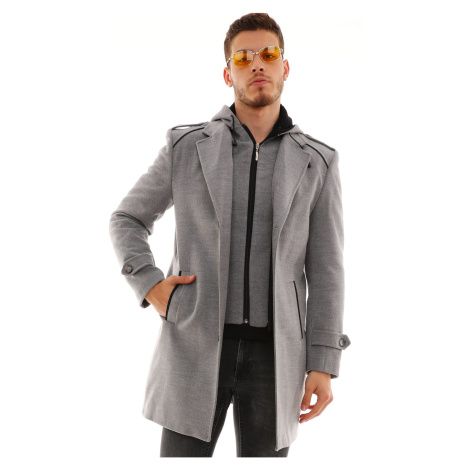 PLT8401 DEWBERRY MEN'S COAT-GREY