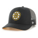 Boston Bruins čiapka baseballová šiltovka Ballpark 47 TRUCKER Black